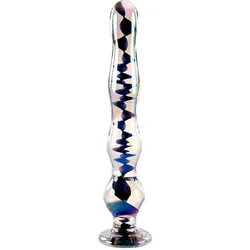 Playboy, Dildo, Pleasure Jewels Glass Wand - Clear
