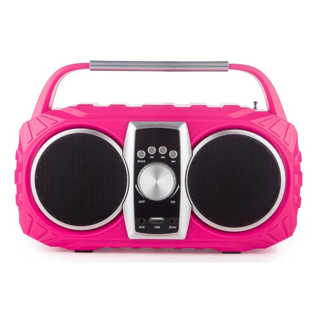 Prime3 Portable radio receiver Neon APR71PK, pink (FM, Bluetooth) (APR71PK)