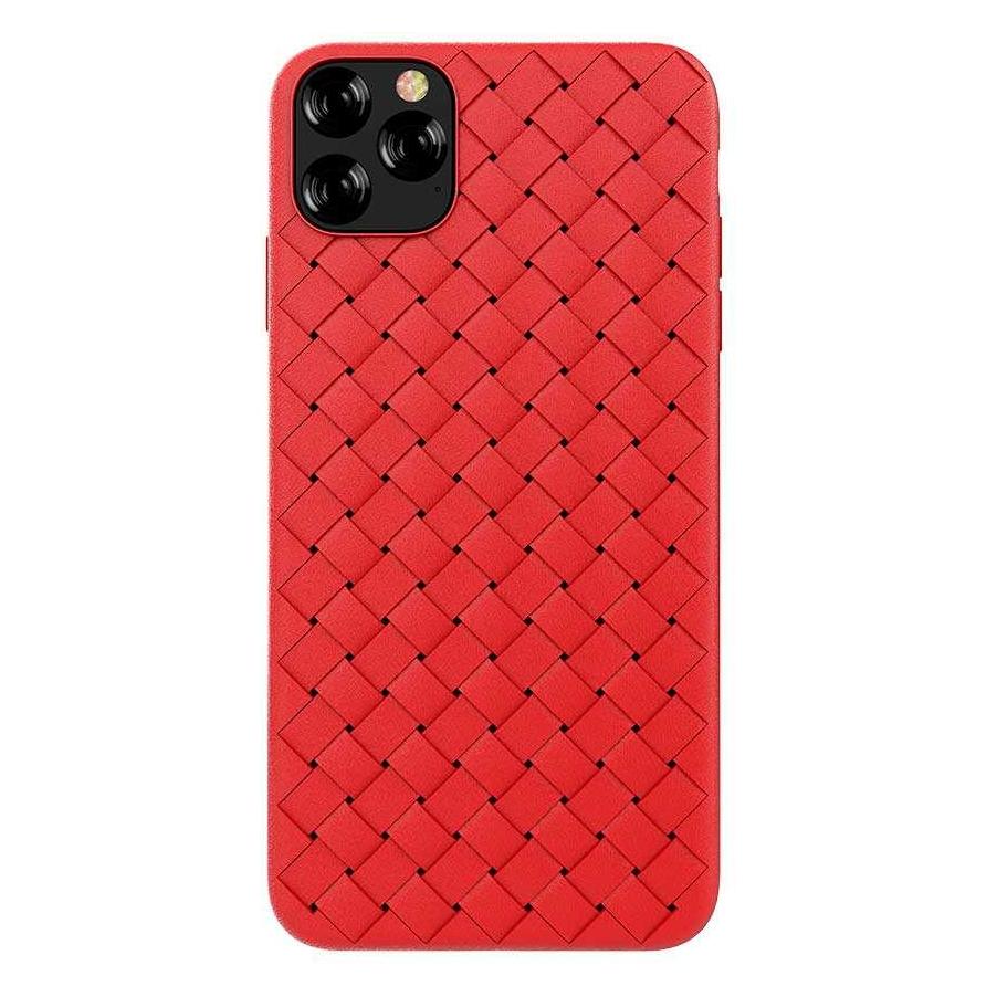 Devia Woven Pattern Design Soft Case iPhone 11 Pro red (Apple iPhone 11 Pro) (102010512022)