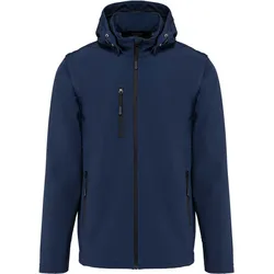 Kariban Unisex 3-Lagen Kapuzen Softshell Jacke Softshell-Jacke K422 navy M