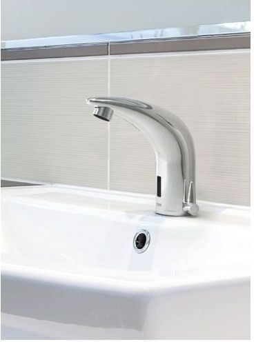 Mepa Sanicontrol Waschtischarmatur 718841 Batteriebetrieb 6 V, IP 65, für vorgemischtes Wasser