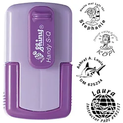Smart-stamp - Größe: ø 24 mm - lavendel
