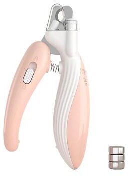 Uplifted Finds LED Pet Nail Clipper And High Performance Claw Grooming Architecture pink