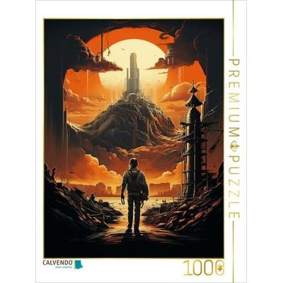 CALVENDO Puzzle Wer zuletzt kommt - historisches Filmplakat zu einem Film, der nie gedreht wurde | 1000 Teile Lege-Größe 64x48cm Foto-Puzzle für glück