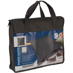 WellHome - Quadratische Markise für Sonnenschutz aus 3 m Polyester UPF 50+ in Dunkelgrau