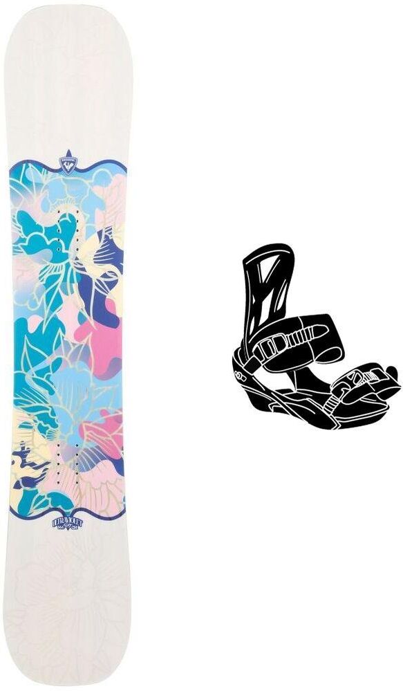 Rossignol  - Pack Planche Snowboard Ultraviolet - 144 + Queen - Planche Snowboard