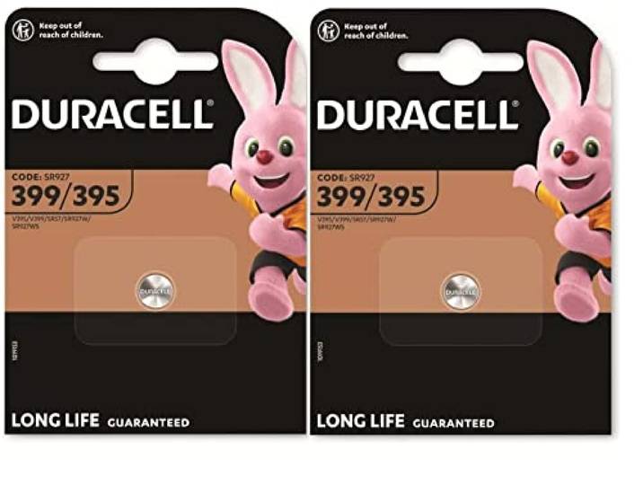 Duracell 399/395, SR927, Horlogebatterij 2 Batterijen