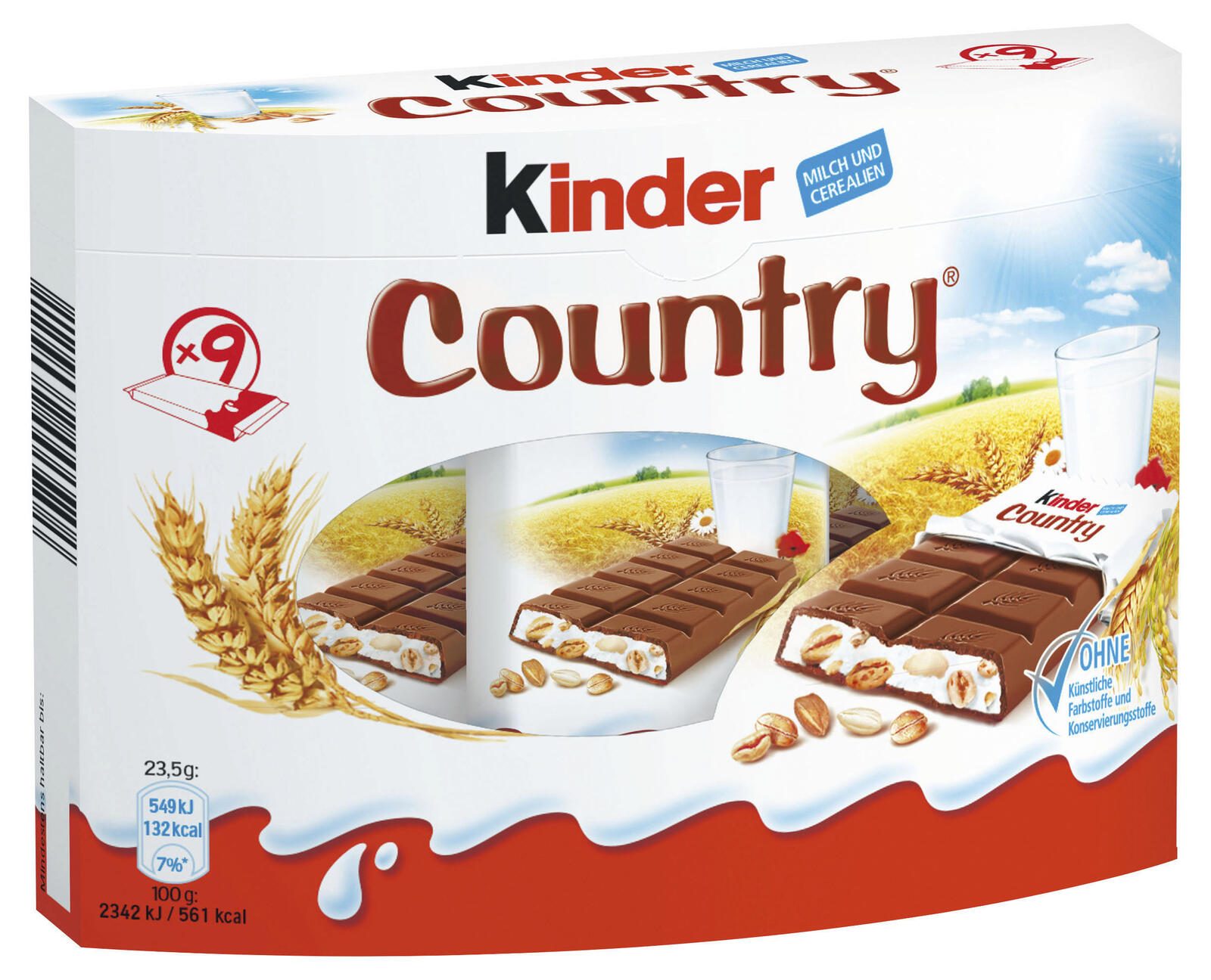 kinder Country Schokoriegel 2609