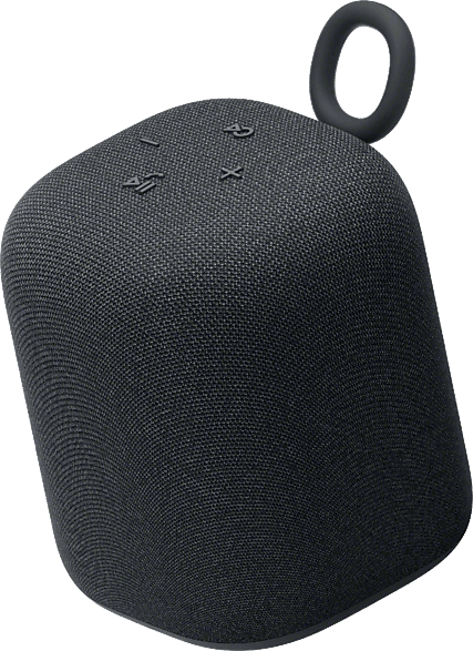 Altavoz inalámbrico - Sony LinkBuds Speaker SRS-LS1B, Bluetooth, Portátil, 25 horas de batería, Resistente al agua, IPX4, Exteriores, Viajes, Negro