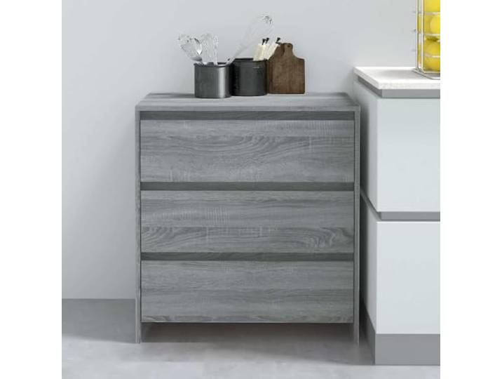 HEFZGDB Minimalistisches Sideboard mit Schubladen, Robustes Sideboard mit Tischplatte, Schlichtes für Zuhause mit 3 Schubladen und Stauraum für Utensilien, zur Aufbewahrung