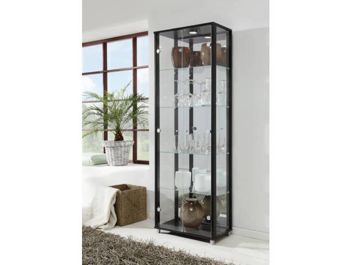 Wehkamp Home vitrinekast Hanna Standard - zwart