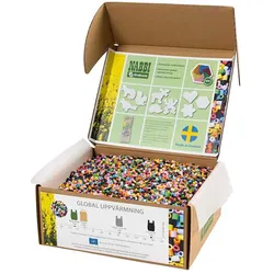 Creativ Company NABBI BioBeads Med Standardfarben - 55000 Stück.