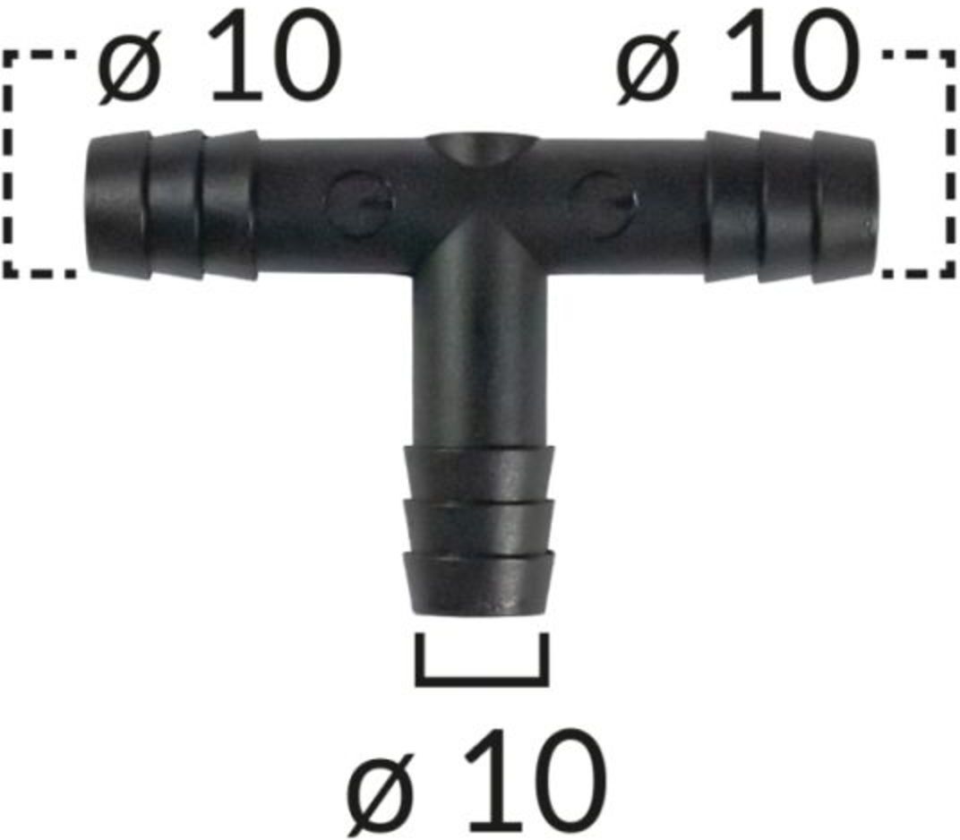 T-Verbindung ROMIX C60651, 5 Stück