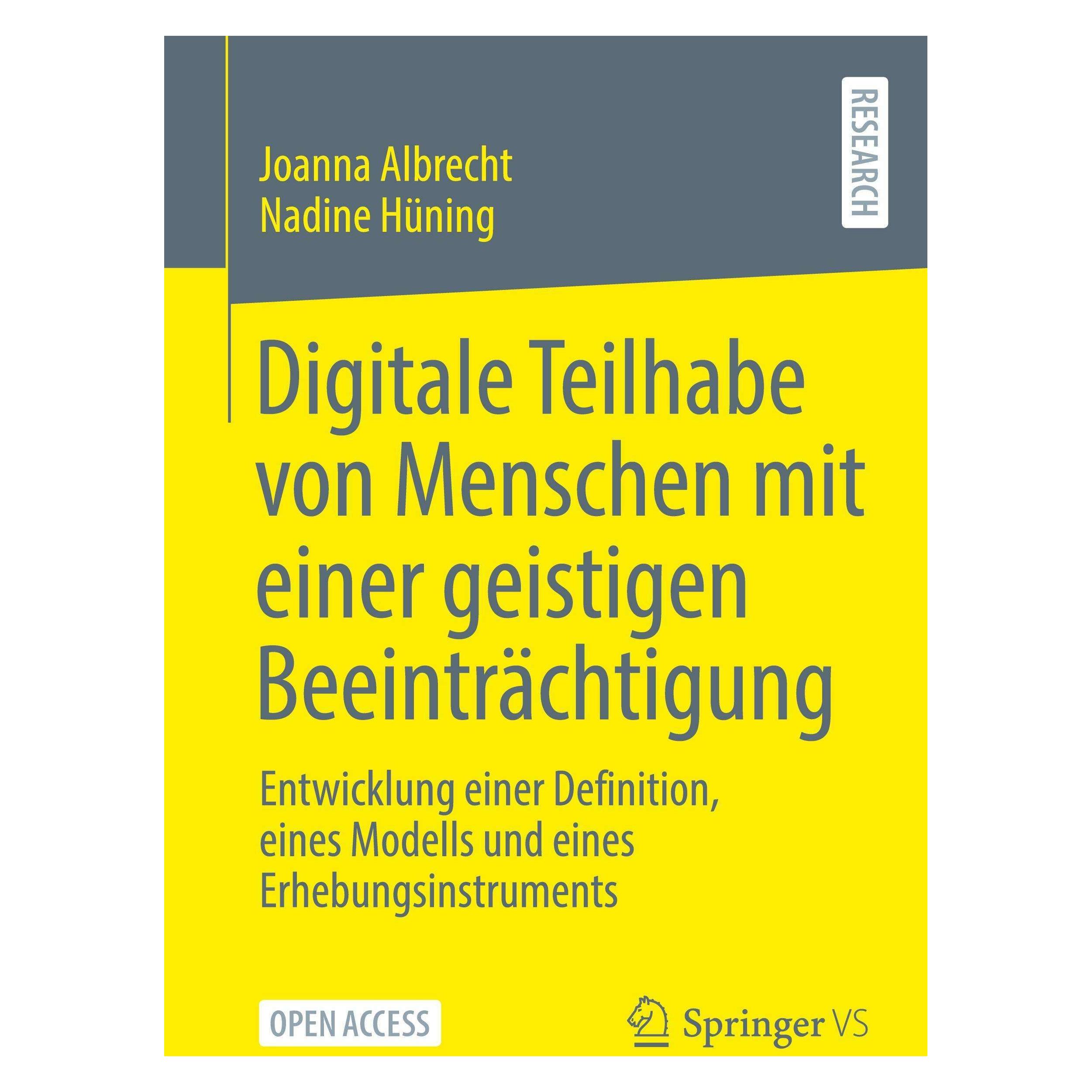 Springer Albrecht:Digitale Teilhabe von Menschen (Deutsch, Softcover, Joanna Albrecht, Nadine Hüning) (45075130)