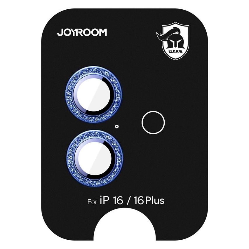 Joyroom JR-MSF0300 Camera Lens Protector for iP16/iP16 Plus-Blue (Apple iPhone 16, Apple iPhone 16 Plus) (JR-MSF0300)