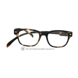 Lesebrille No.03 Klammeraffe havanna