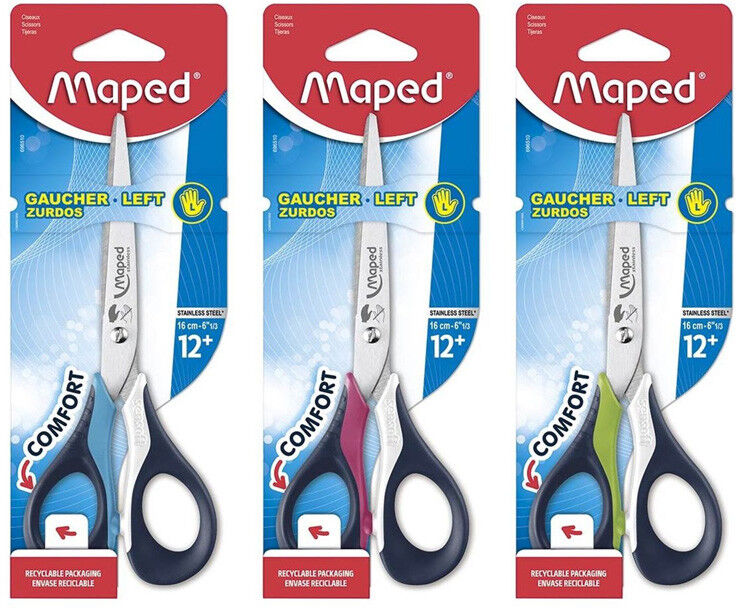 Ciseaux Sensoft 3D gaucher 16 cm - Maped