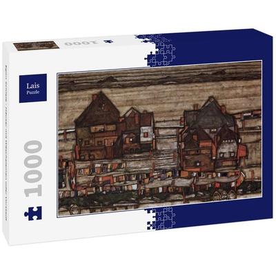 Lais Puzzle Egon Schiele - Häuser mit Wäscheleinen oder Vorstadt 1000 Teile