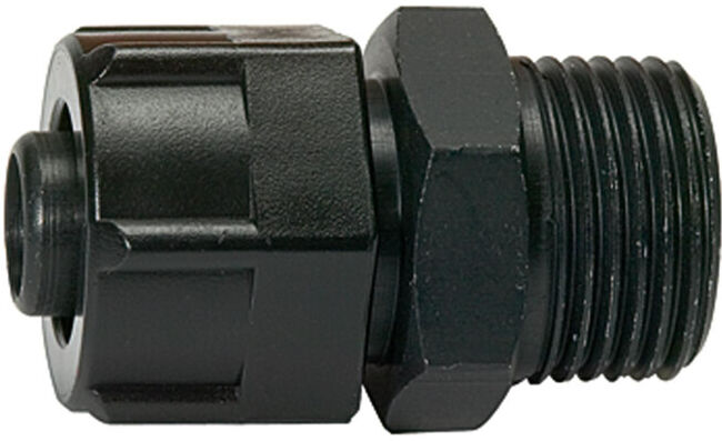 Riegler Raccord vissable pour tuyau pneumatique PVC 11,6x9, G 3/8 (11.0421/1)