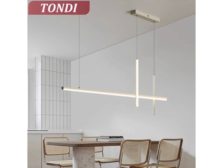 Lampes suspendues minimalistes modernes pour cuisine, salle à manger, table, bar, décoration de la maison, lustre Led réglable pour l'intérieur