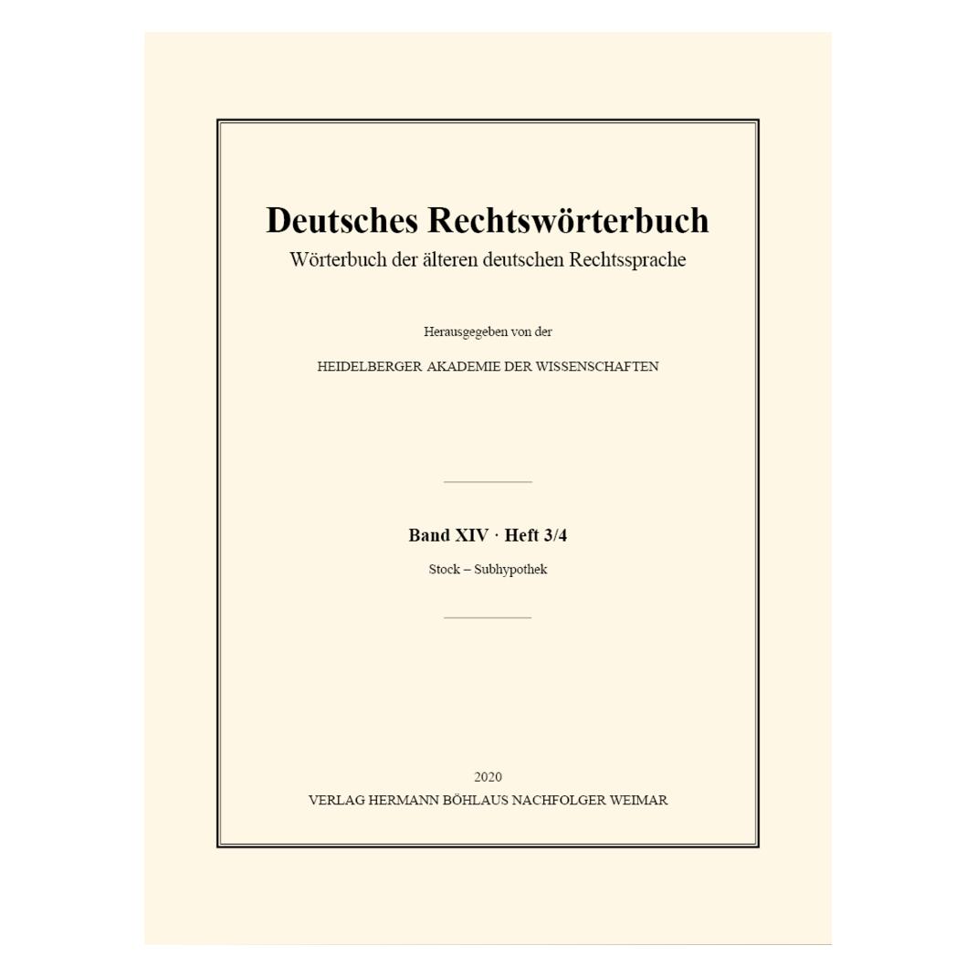 Springer Deutsches Rechtswörterbuch (Deutsch, Softcover, Heidelberger Akademie der Wissenschaften) (25369216)