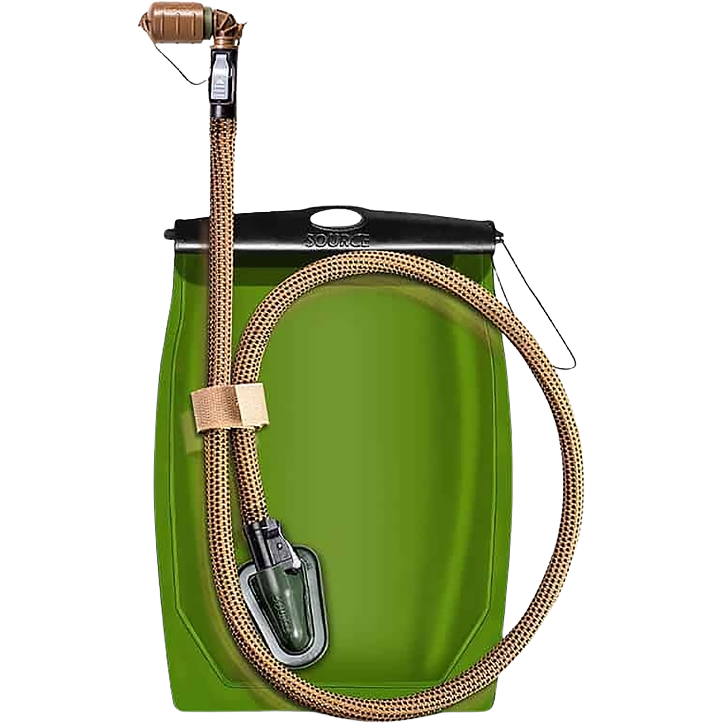 Source Kangaroo 1l Trinkblase Trinksysteme braun Größe 1L Camping