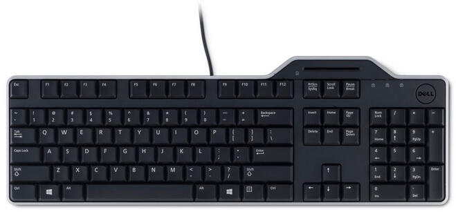 Dell KB813 Smartcard Tastatur schwarz KB813-BK-GER