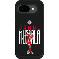 Nivocase Handyhülle für Google Pixel 10a Hülle NIVOpure Case Schwarz FC Bayern München Offizielles (Google Pixel 10a), Smartphone Hülle, Schwarz