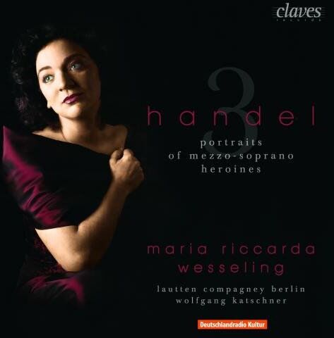 Maria Riccarda Wesseling - Maria Riccarda Wesseling ~ Händel 3 Portaits of Mezzo-soprano Heroines - Preis vom 30.09.2026 09:01:18 h