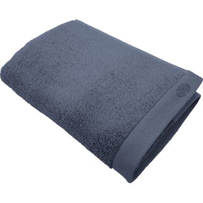 Gaestehandtuecher FRAMSOHN FROTTIER "Botanic Deluxe", blau (jeansblau), B:30cm L:50cm, Walkfrottier, Obermaterial: 70% Baumwolle, 30% Modal (TENCEL™), Handtücher, superweich, hergestellt in Österreich, neutrale Buchenholzfaser Modal