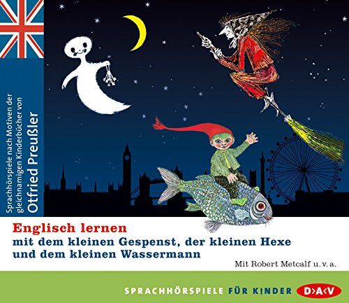Otfried Preussler - Englisch lernen mit dem kleinen Gespenst, der kleinen Hexe und dem kleinen Wassermann: Hörspiele mit Robert Metcalf u.v.a. (3 CDs) - Preis vom 17.10.2026 19:25:27 h