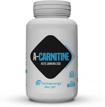 BIOSALTS Srl Acetil Carnitina 2500 120 Capsule - Integratore per Energia Durante l'Attività Fisica