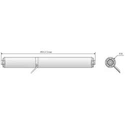 Somfy Antrieb LW25-B44, 24VDC 1000032