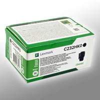 Lexmark Toner C232HK0 schwarz