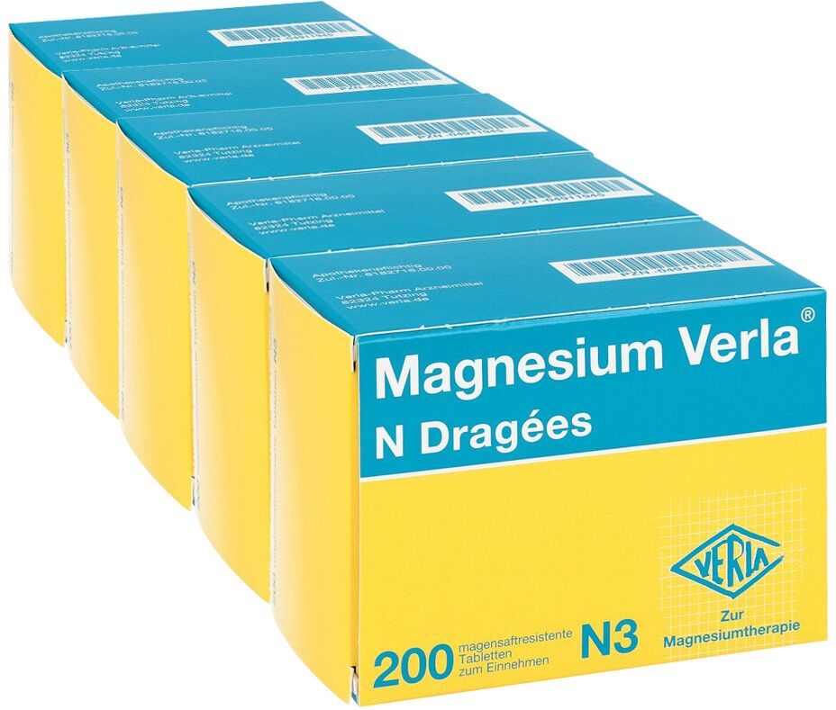 Magnesium Verla N Dragees