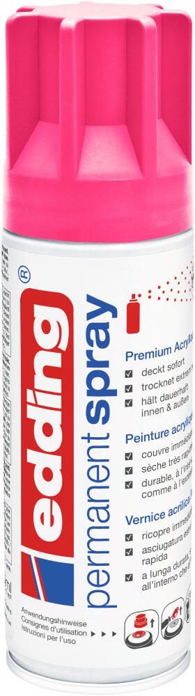 edding Acrylspray Permanent Spray Neonpink Matt 4-5200969