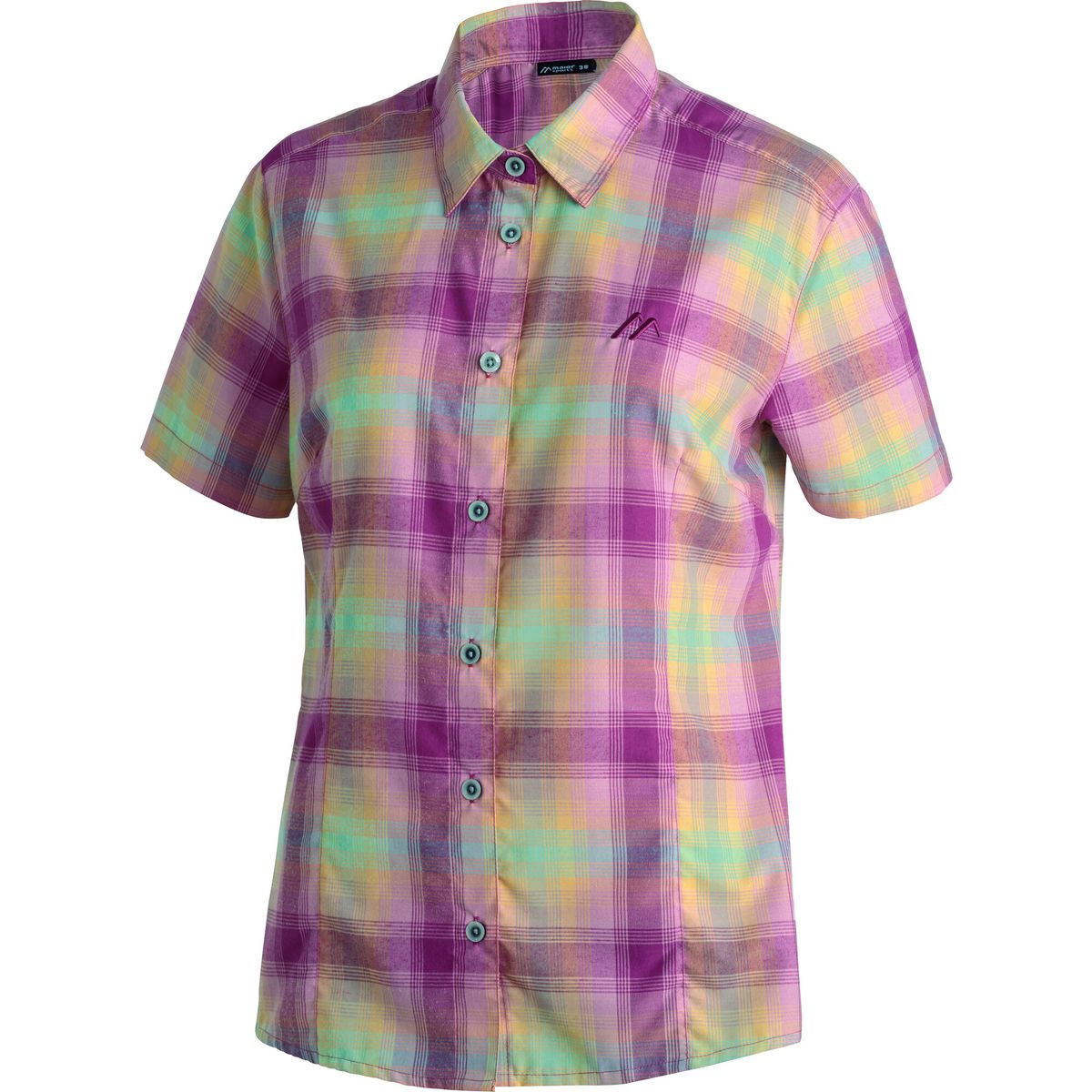 Maier Sports Philina lilac-berry-yellow-check (M20928) 40 3000488-M20928-40