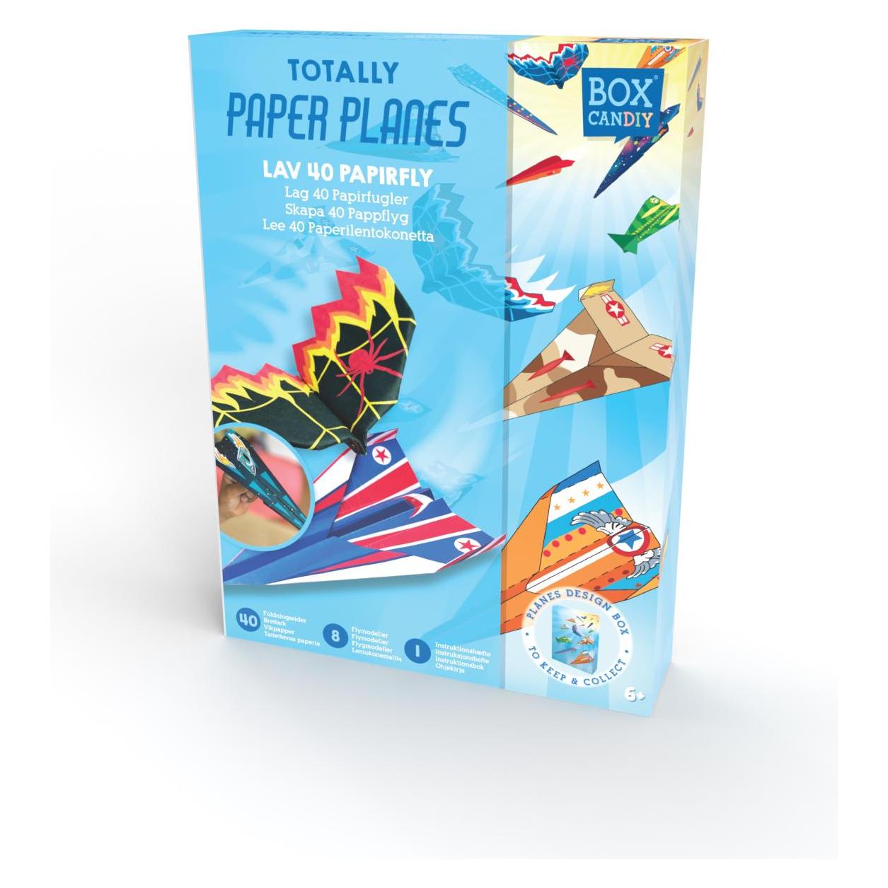 Box Candiy Paper Airplanes Art - Totally Paper Planes - (BC-1915) (BC-1915)