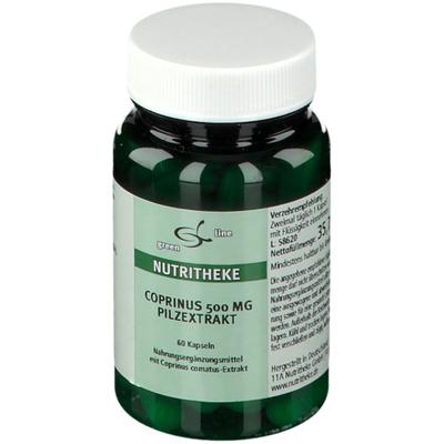 Coprinus 500 mg Pilz Extrakt Kapseln 60 St