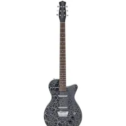 Danelectro 56 Baritone Guitar Black Crackle Baritone Gitarre