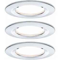 Paulmann, Einbauleuchte, Einbauleuchte Nova Set (GU10, Aluminium)