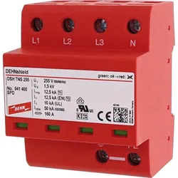 Kombi-Ableiter DSH TNS 255 für TT- und TN-S-Systeme (Schaltungsvariante‚ 3+1‘)