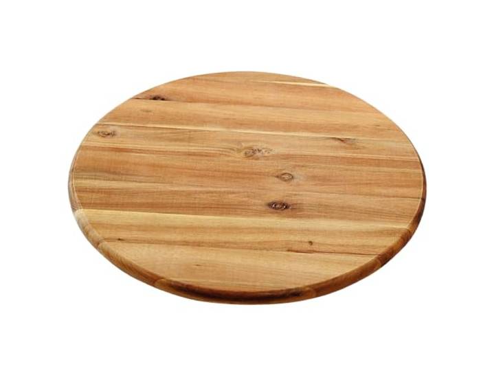 Plaque tournante en bois d'acacia FSC 40 cm x 4 cm