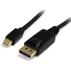 StarTech Mini DisplayPort — DisplayPort (4 m), Videokabel, Schwarz