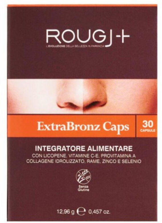 Rougj Solari Rougj Extrabronz Caps Integratore Abbronzatura 30 Capsule