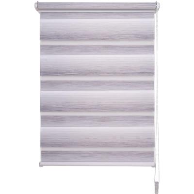 Doppelrollo LIEDECO "Farbverlauf" Gr. 5, beige (sand), B:100cm H:150cm, Polyester, Rollos