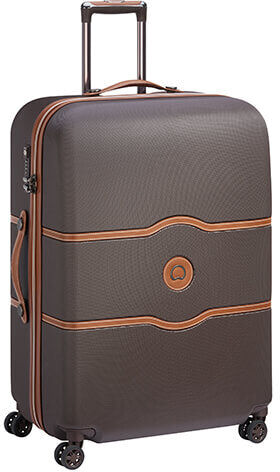 Delsey Chatelet Air 77cm Large 4-Wheel Suitcase - Chocolate