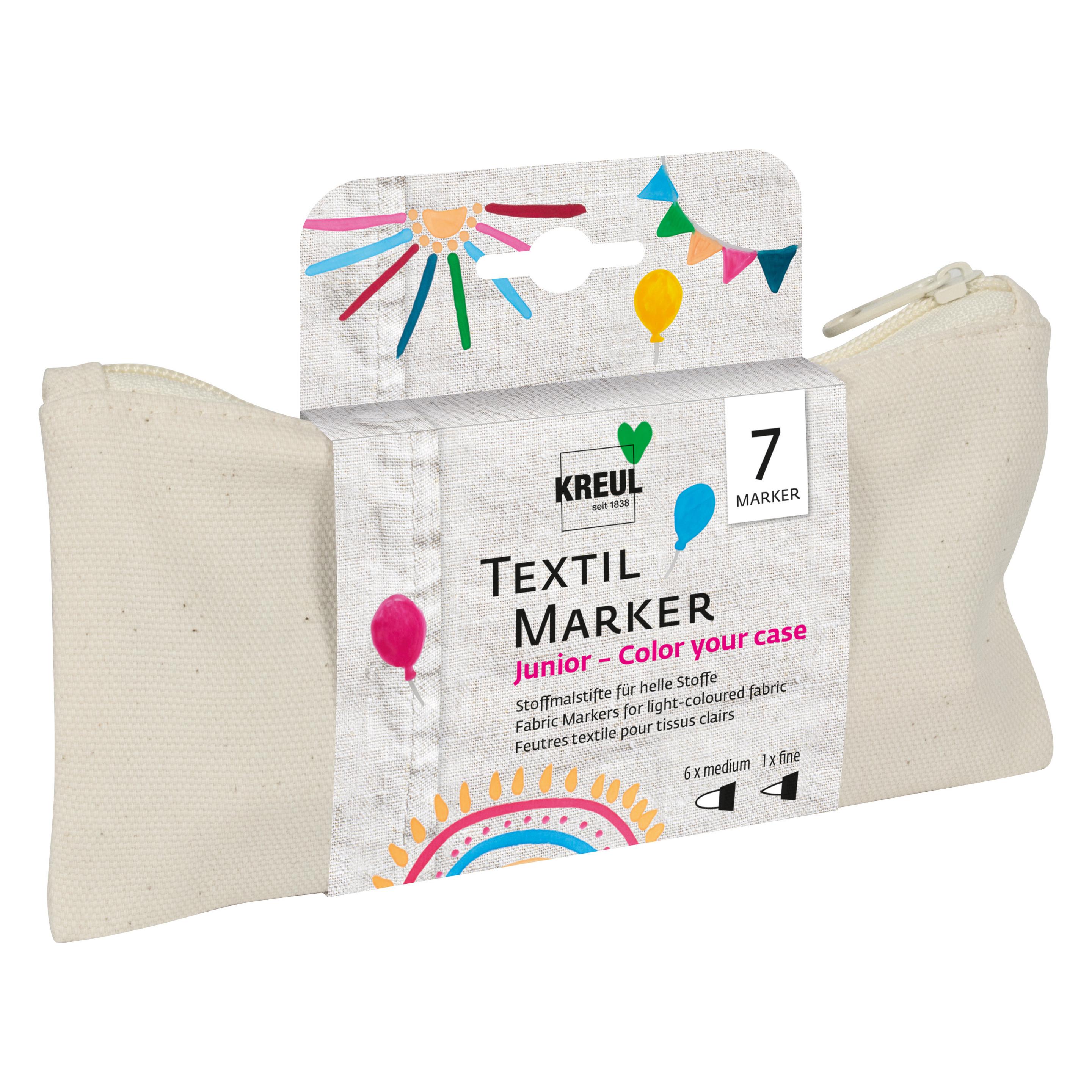 Kreul Textil Marker Junior (7x) (90722)