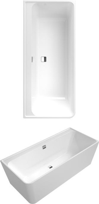 Villeroy & Boch 180COR9CR00VJ01 Vorwand-Badewanne Collaro VJ 1790x