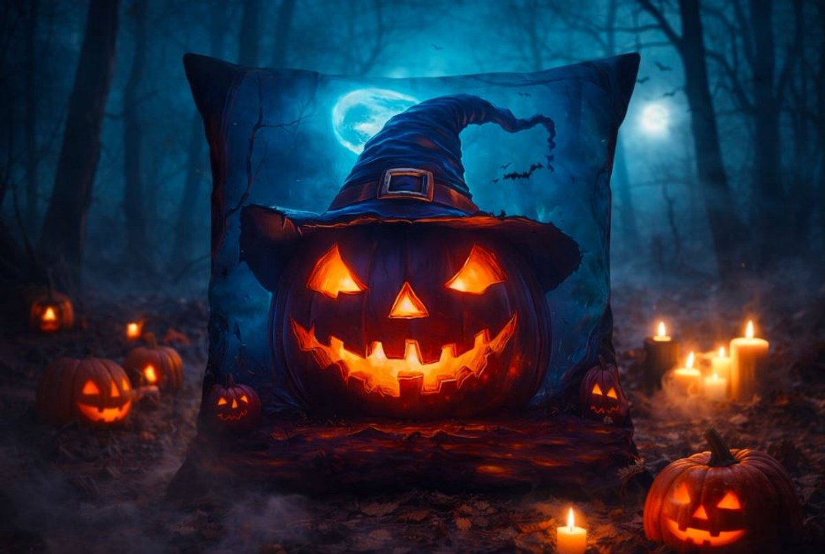 Kussenhoes Haunted Nights Collection 45 x 45 cm